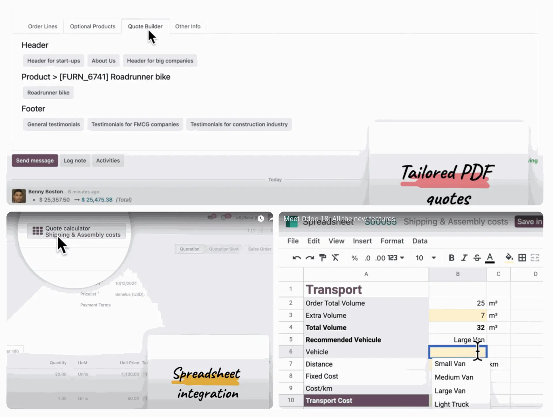 Le CRM d’Odoo 18 permet de gérer efficacement les opportunités et les relations clients.