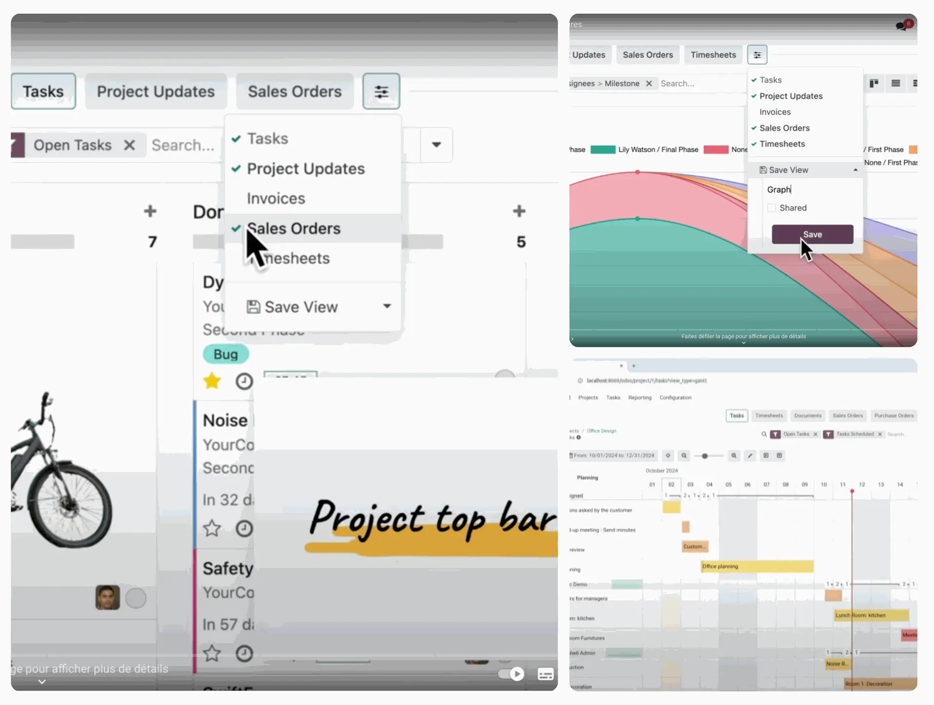 La gestion de projet dans Odoo 18 permet de planifier, suivre et collaborer efficacement sur toutes les tâches